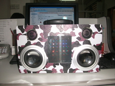 【深圳音響批發(fā) 花皮木質(zhì)音響 插卡音響帶閃彩 電腦音響】價(jià)格,廠家,圖片,其他影音電器,深圳市福之庭電子-